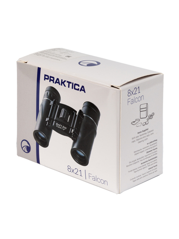 Бинокль компактный Praktica Falcon 8x21, чёрный