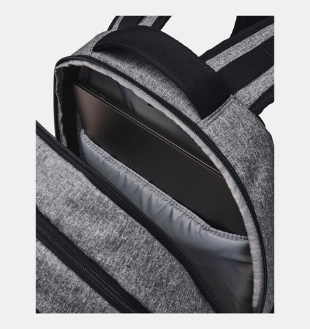 Картинка рюкзак городской Under Armour Hustle 5.0 Backpack серый - 5
