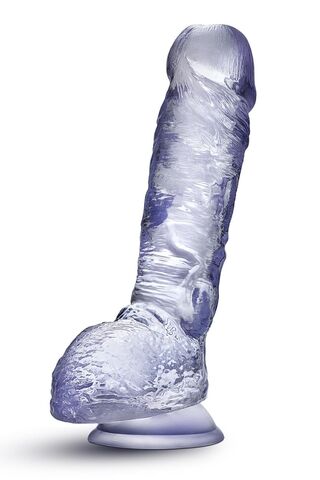 Прозрачный фаллоимитатор Hearty N’ Hefty - 22,9 см. - Blush Novelties B Yours Plus BL-74809