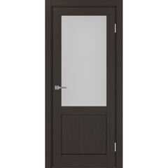 Купить Межкомнатная дверь экошпон Турин 502.21 венге остеклённая