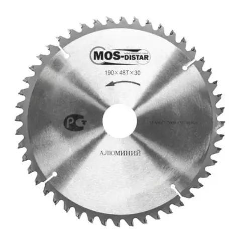 Пильный диск MOS-DISTAR алюминий PSA2104830 210мм