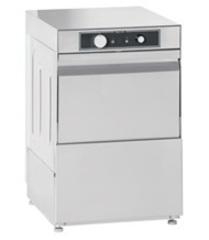 Фронтальная посудомоечная машина 35х35 см для стаканов, с дозатором ополаскивателя, без дозатора моющего, без дренажной помпы Kocateq KOMEC-350