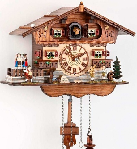 Настенные часы с кукушкой Sars T5054-8MT