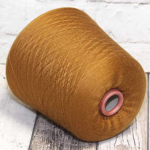 Кашемир с шелком (50%) FAIR SILK 2/50 золотисто-коричневый