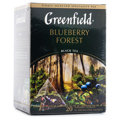 Чай чёрный Greenfield Blueberry Forest 20 пирамидок
