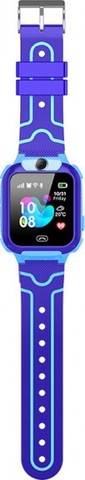 Детские умные часы Smart Baby Watch Q12 blue голубые