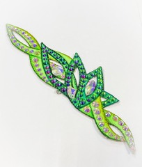 Украшение на пучок 