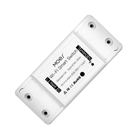 Умное реле WIFI SMART SWITCH модели MS-101 - with WIFI+Bluetooth chip