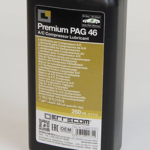 Масло синтетическое Errecom PAG-46 0,25 л OL6001.Q.P2