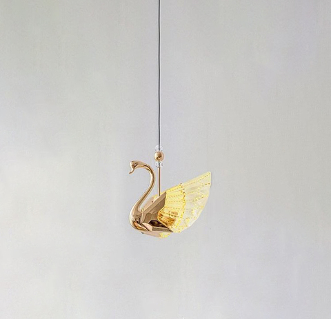 Люстра Swan Yellow