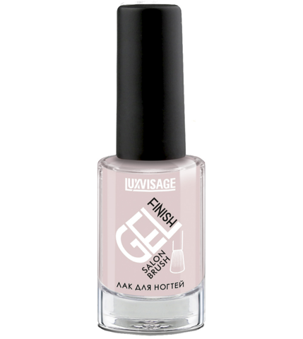 Gel finish Лак для ногтей тон 31 розовый пастельный 9г Lux Visage