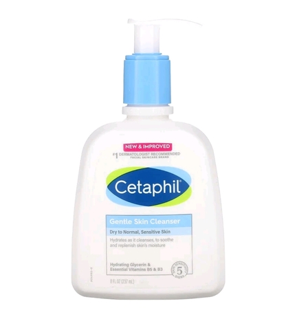 Cetaphil, Мягкое очищающее средство, без отдушек, 237 мл (8 жидк. Унций)