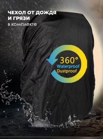 Картинка рюкзак тактический Swicky BK-2498 black - 18