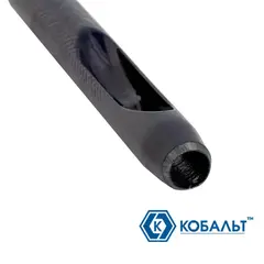 Набор просечек КОБАЛЬТ 3,4,5,6,7,8,9,10,12 мм (9 шт.) чехол (919-617)