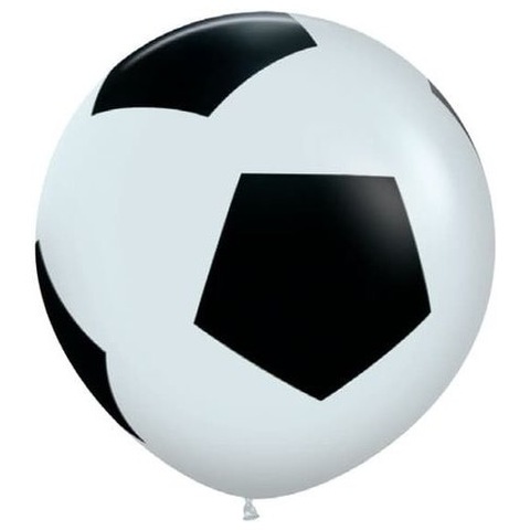 Шар латексный Мяч футбольный, 91 см
