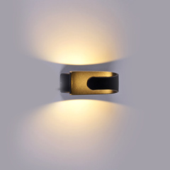 Светильник светодиодный настенный 86890-9.2-001TL COB5W BK Черный без Пульта
