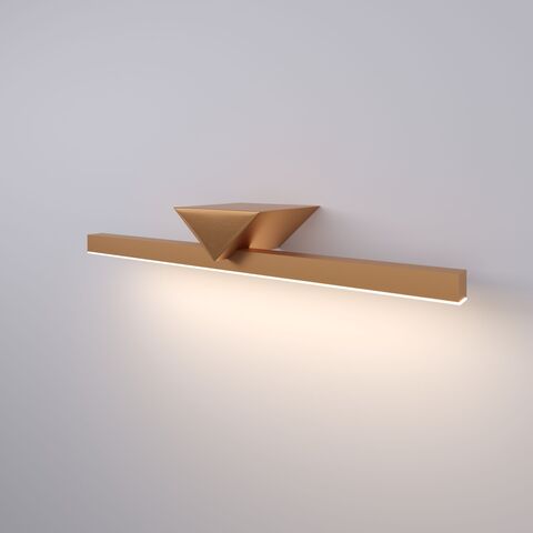 Настенный светодиодный светильник 40115/LED /  Delta LED золото