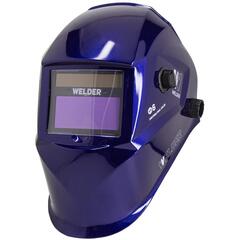 Маска сварочная WELDER PRO Ф6 REAL COLOR Хамелеон 93x43 мм, DIN 4/9-13 (Внеш.регул), цвет Ультрамари