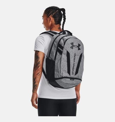 Картинка рюкзак городской Under Armour Hustle 5.0 Backpack серый - 7
