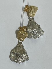 Sassi (серьги из серебра комбо)