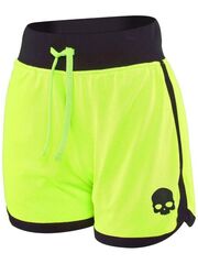 Женские теннисные шорты Hydrogen Tech Shorts Woman - fluo yellow