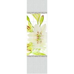 Панель ПВХ Novita 3D Мадлен сильвер узор 2700х250мм