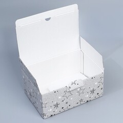 Коробка самосборная одиночная Прямоугольник, 15*22*10 см, 