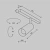 Трековый светильник Maytoni Focus led TR032-2-5W3K-M-BW
