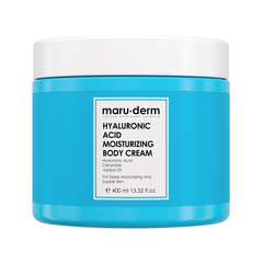 Maruderm, Увлажняющий крем для тела с гиалуроновой кислотой Hyaluronic Acid Moisturizing Body Cream, 400 мл.