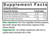 Цинк, Nature's Answer Zinc Plus, 60 вег капсул 2