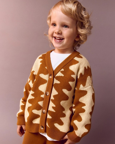 Вязаный кардиган