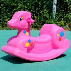 Качалка балансир Для Помещений «Оленёнок» Розовый