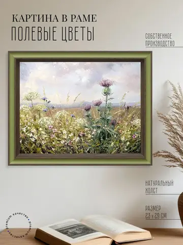Картина на стену интерьерная на холсте 23*29 см