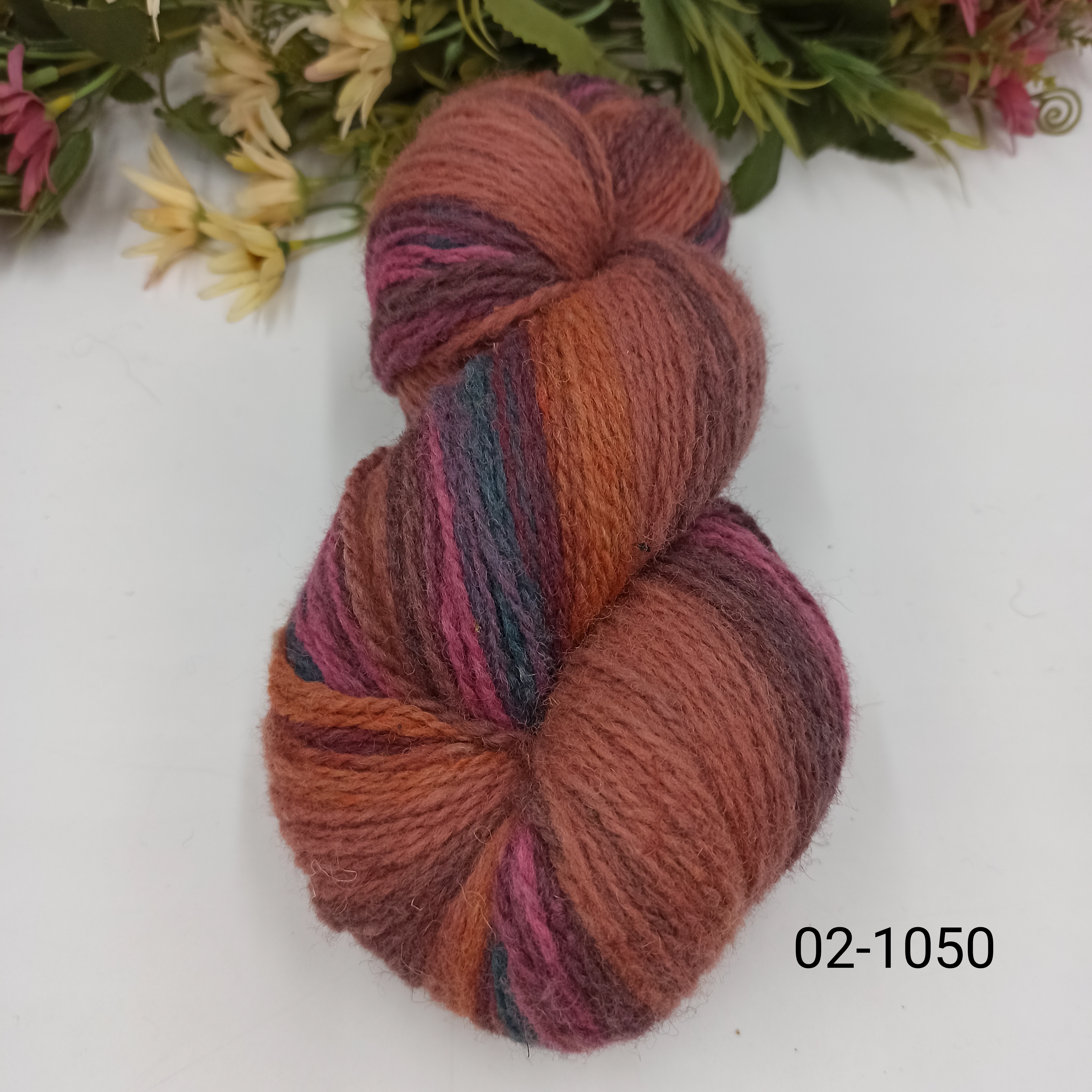 Дундага 6/2 шерсть секционного окрашивания 02-1050