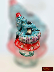 Елочная игрушка Гусеница