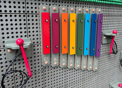 Настенный набор "Радужный ксилофон"