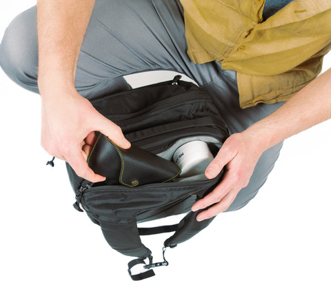 Картинка рюкзак городской Skully 12816 Black - 7