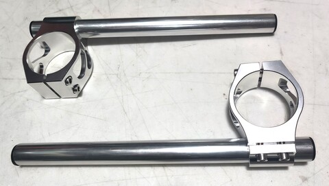 Клипоны 55 мм BMW S1000RR 2010-2022 г.в. Серебро