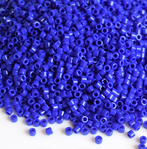 DB-0726 Бисер цилиндрический Миюки делика 11/0 Кобальт непрозрачный /Miyuki delica 11/0 Opaque Cobalt