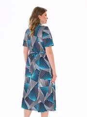 4536 Халат на пуговицах