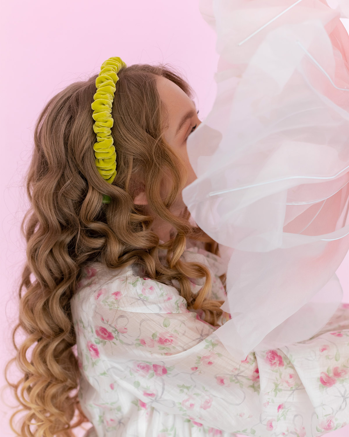 Бархатный ободок COLLETE