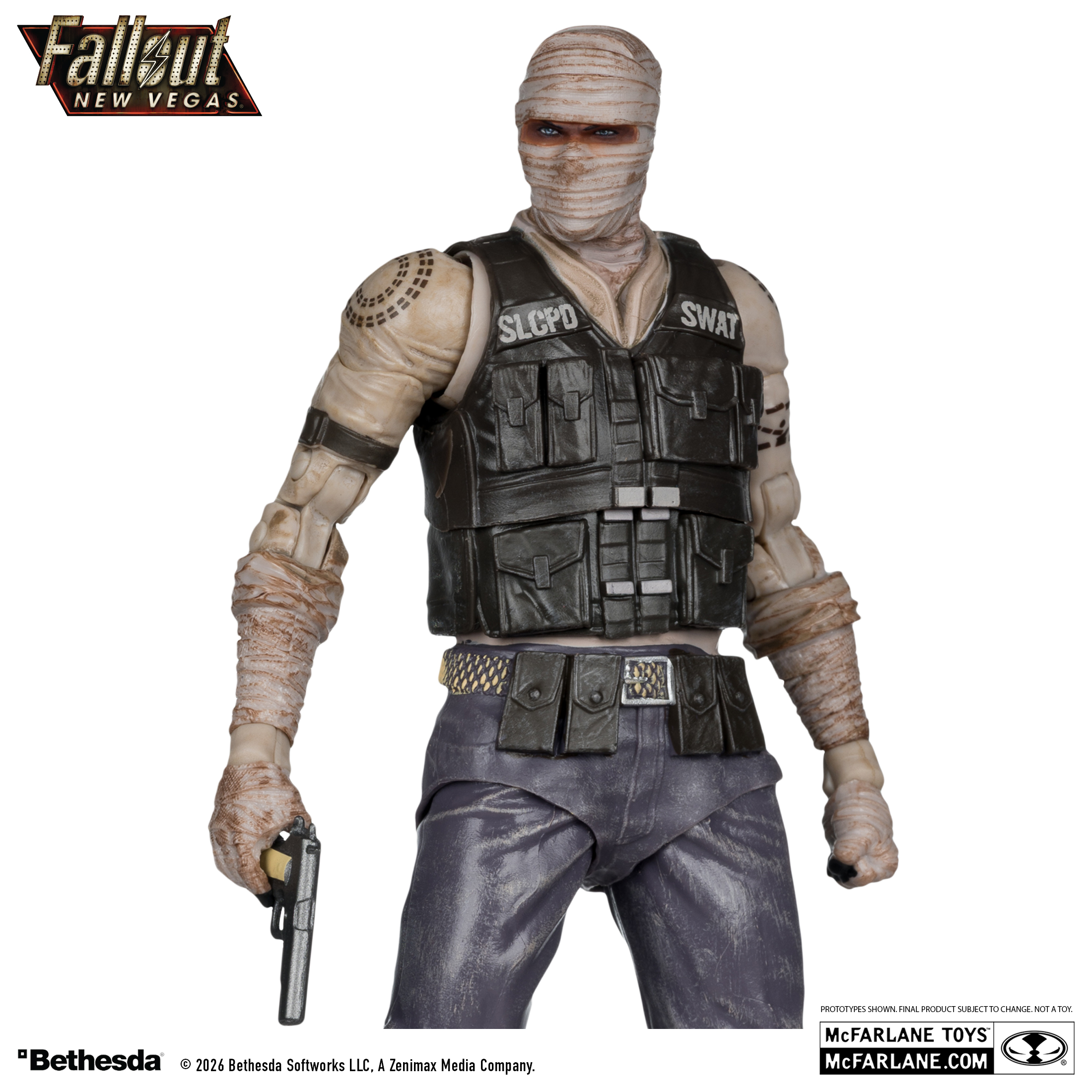 Фигурка Джошуа Грэм из игры Fallout New Vegas McFarlane Gaming Edition