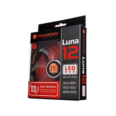 Кулер для компьютерного корпуса Thermaltake Luna 12 LED Red