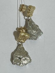 Sassi (серьги из серебра комбо)