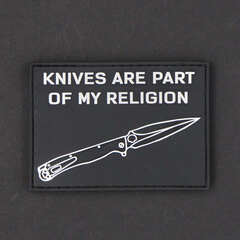 Патч Knives are part of my religion