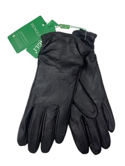 Перчатки. Женские. Материал верха: Кожаные. Подклад: Плюш-флис. 5 шт в упаковке.