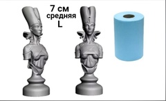 Силиконовый молд Шахматная фигура № 5 Ферзь/Королева Египет ( средняя)