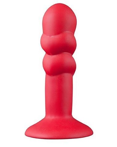 Красная анальная пробка SHOVE UP 5INCH SILICONE BUTT PLUG RED - 12,7 см. - NMC Shove up 111709