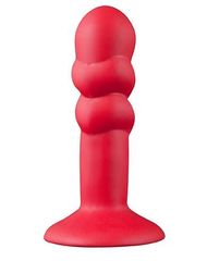 Красная анальная пробка SHOVE UP 5INCH SILICONE BUTT PLUG RED - 12,7 см. - 