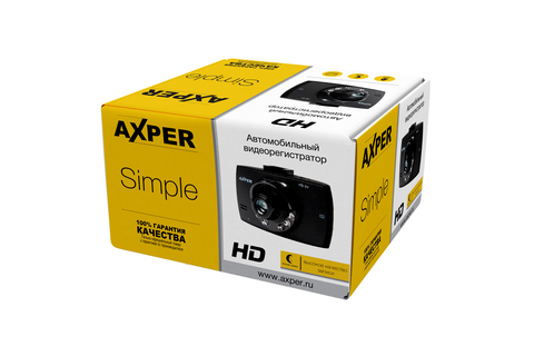 Видеорегистратор AXPER Simple FHD